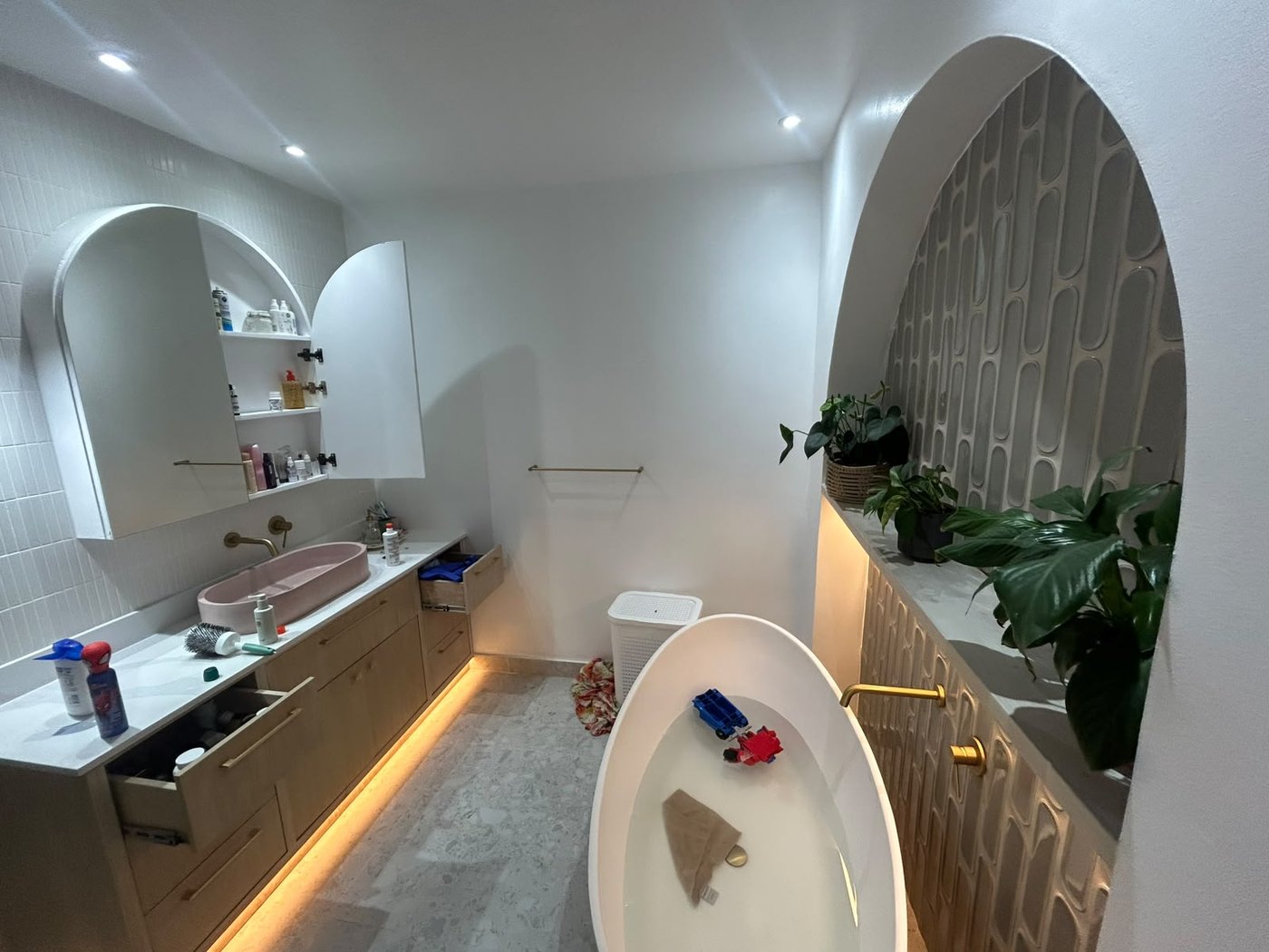 K.G Masters project photograph: bathrooms