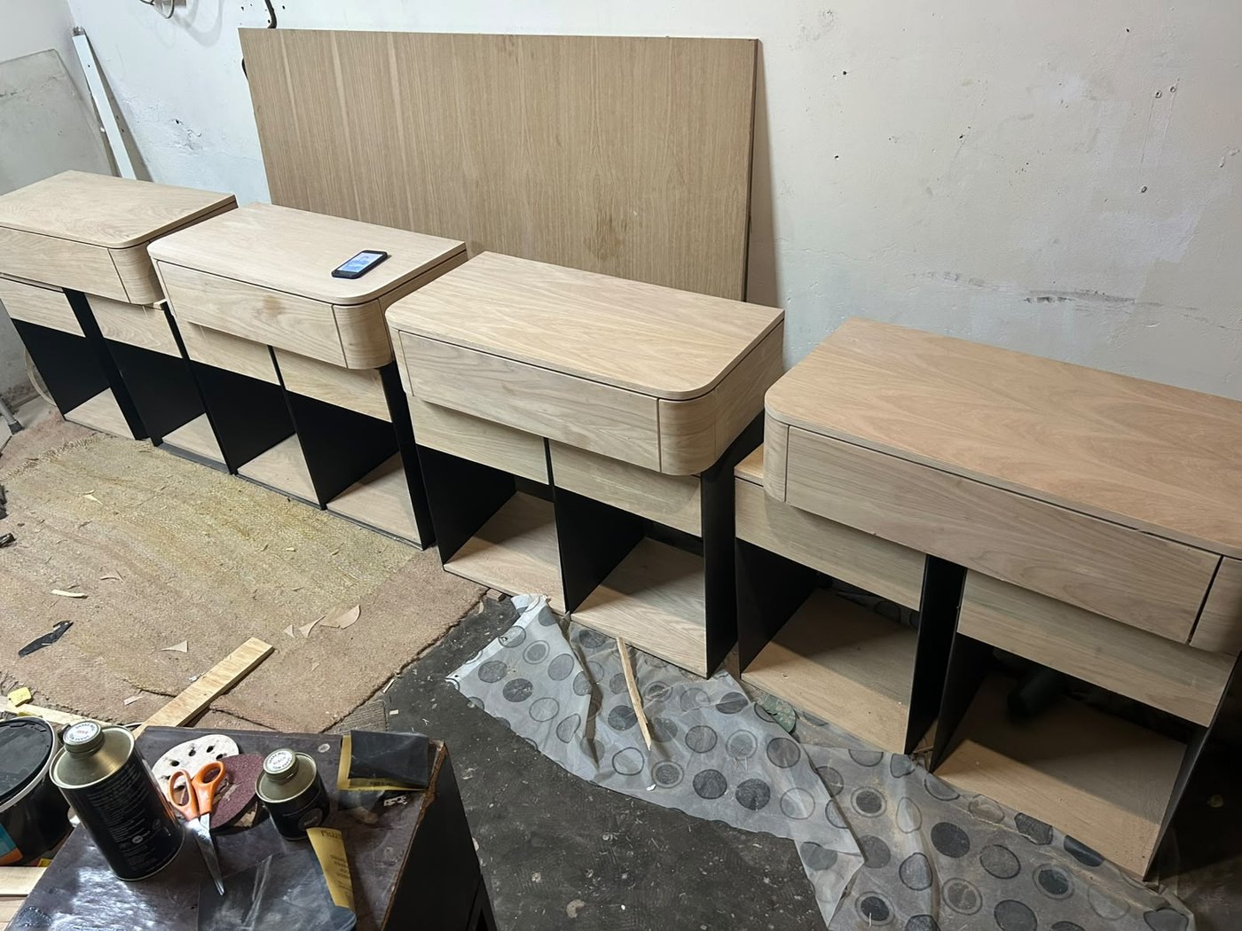 K.G Masters project photograph: custom furniture
