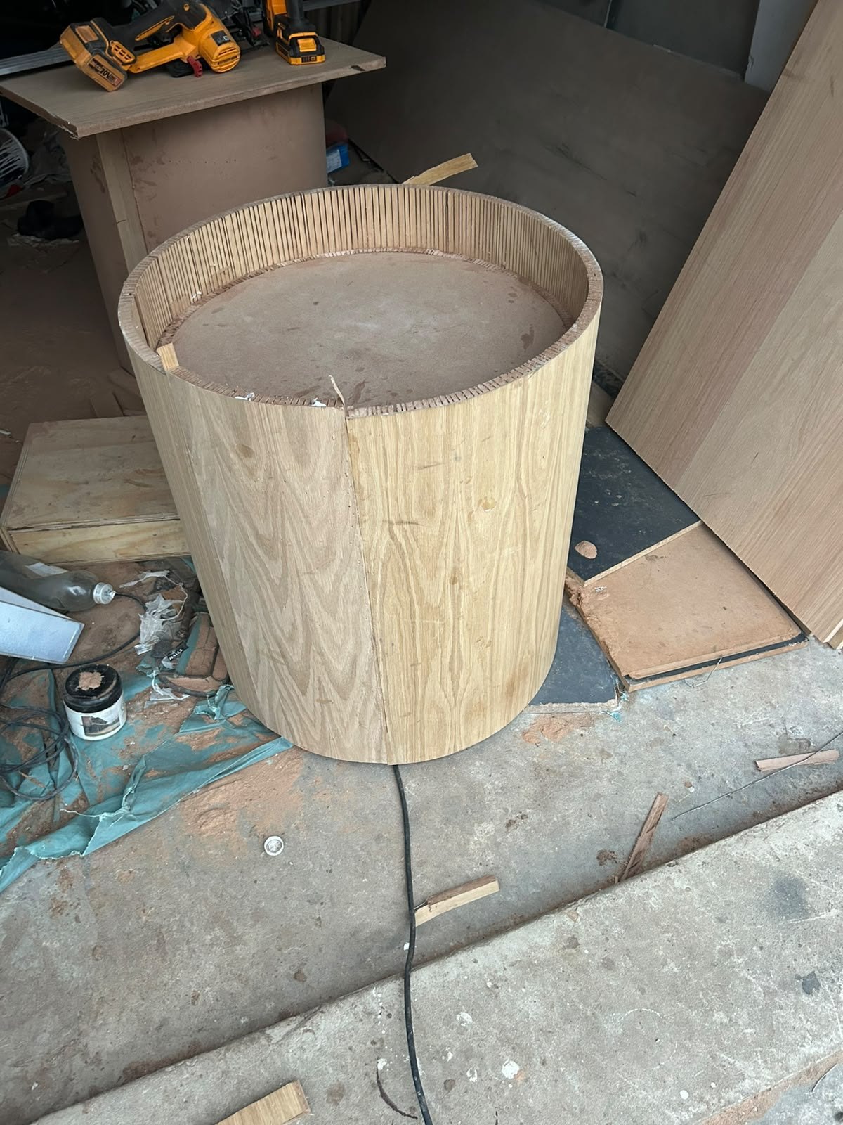 K.G Masters project photograph: custom furniture